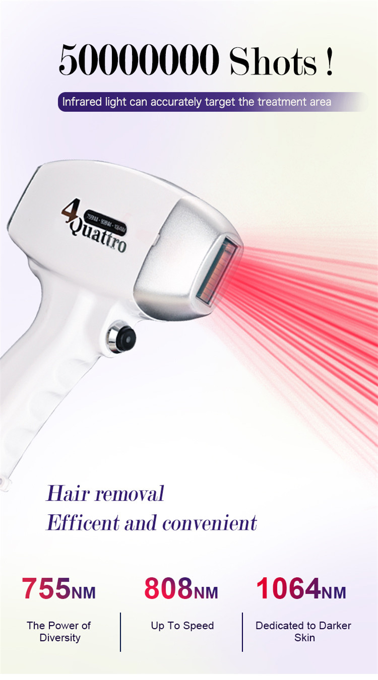 2 In 1 KM Titanium Diode Laser+ND YAG Laser for Hair and Tattoo Removal Machine