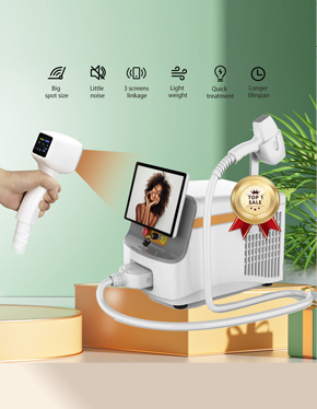 Weifang  KM Newest 4 wavelength 755nm 1064nm 808nm 940nm professional ice painless diode laser hair removal machine