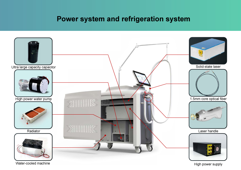 Weifang KM Newest Alexandrite Laser Hair Removal long pulse 1064nm Nd Yag 755nm Alexandrite Alex Laser Hair Removal Machine