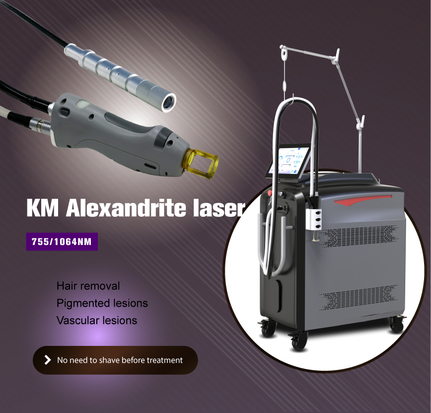 What is the 755nm alexandrite laser long pulse laser hair removal machine? Is it better than the traditional diode laser machine?