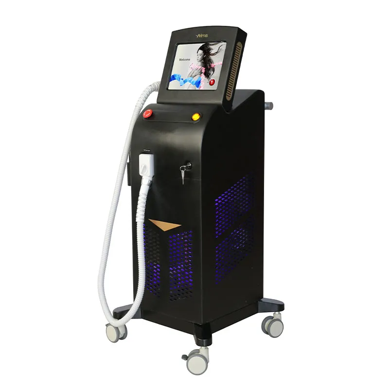 Weifang KM Factory Price Ice Diode Laser 1200W 2400W Machine 755 808 1064Nm Diode Laser Hair Removal